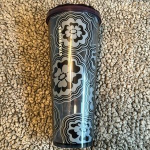 Flower Venti Starbucks Tumbler(Used once)